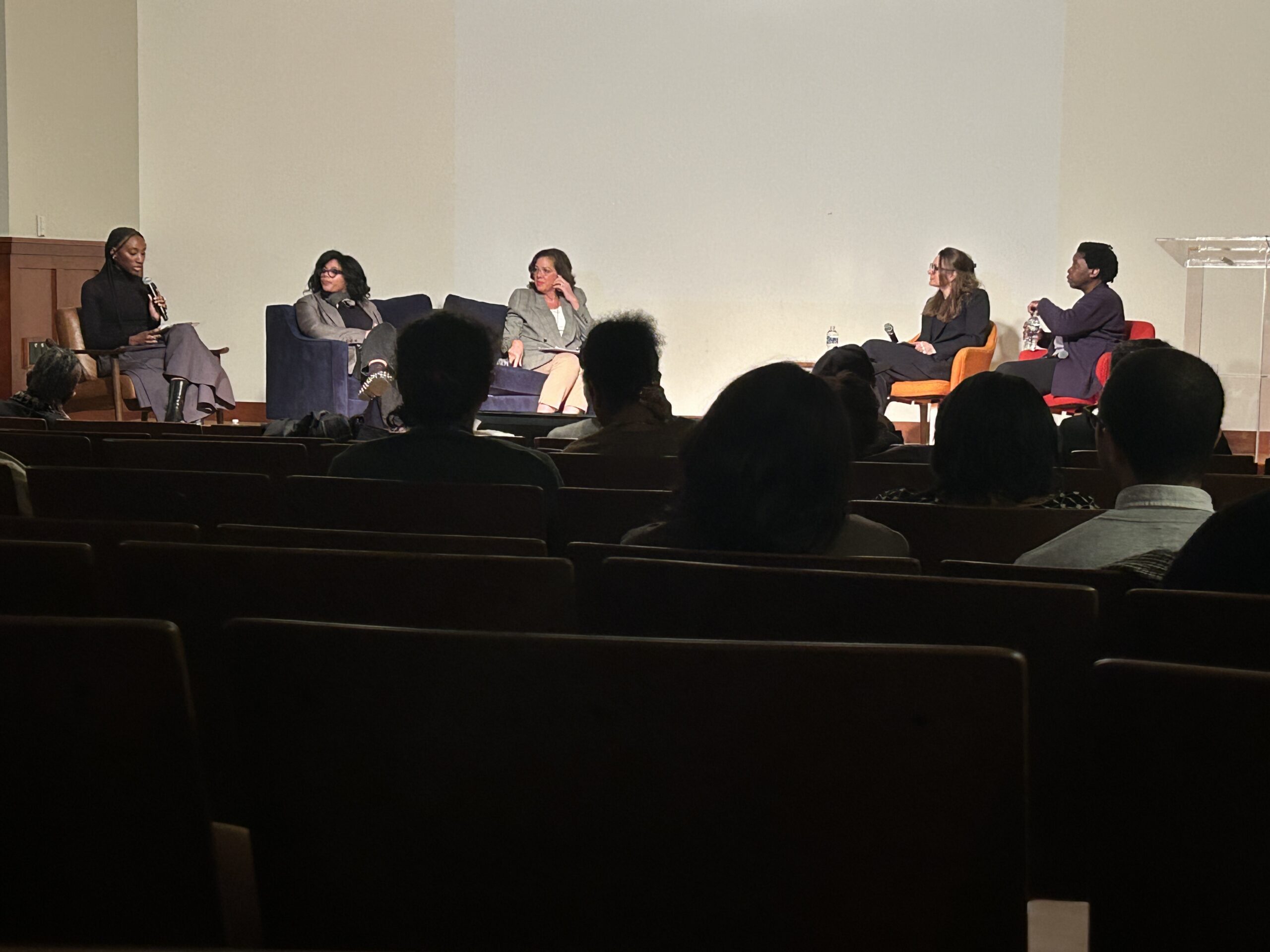 Porter Colloquium during panel discussion 