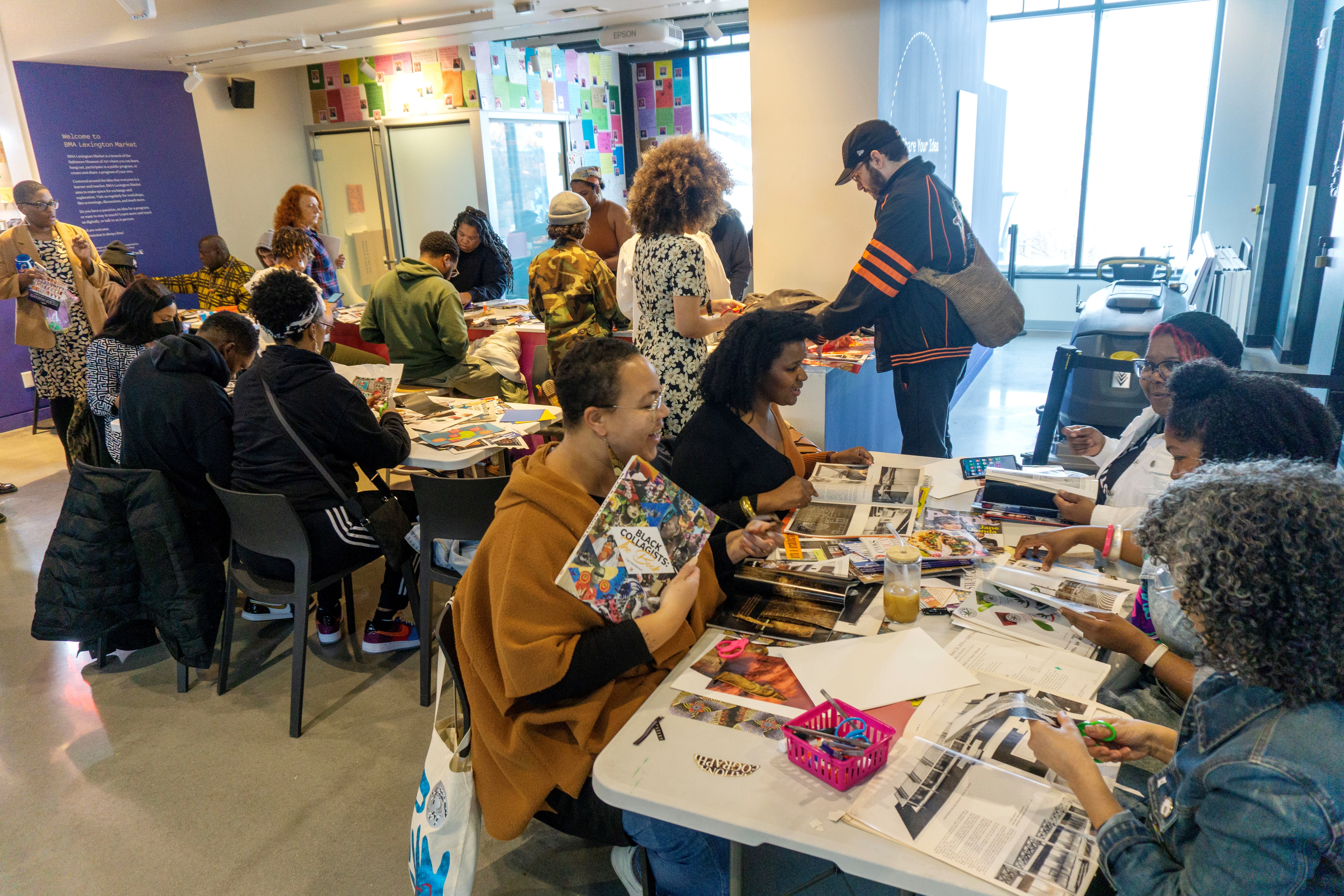 Workshop at Baltimore Museum at Lexington Market