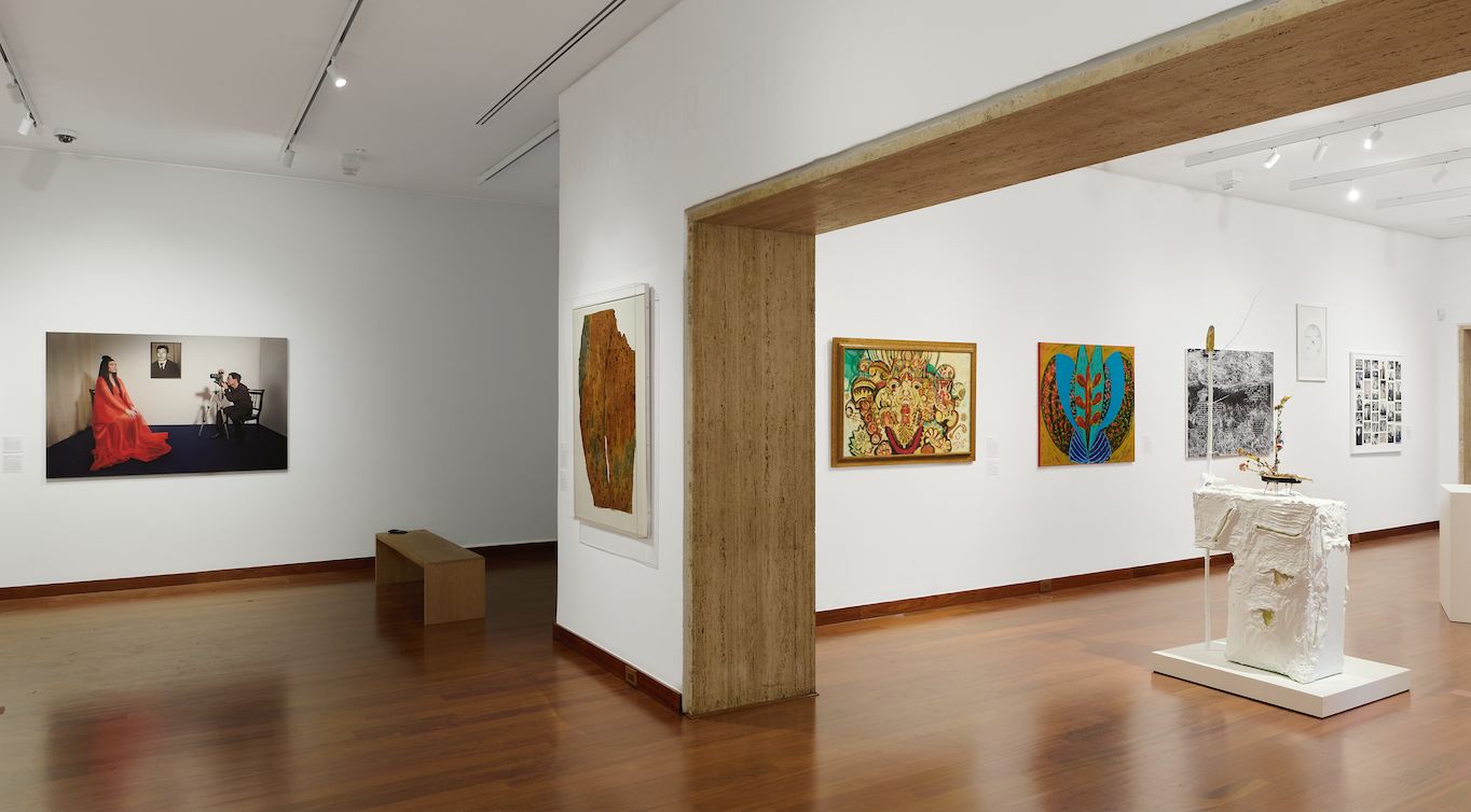 Installation view of The Appearance: Art of the Asian Diaspora in Latin America & the Caribbean