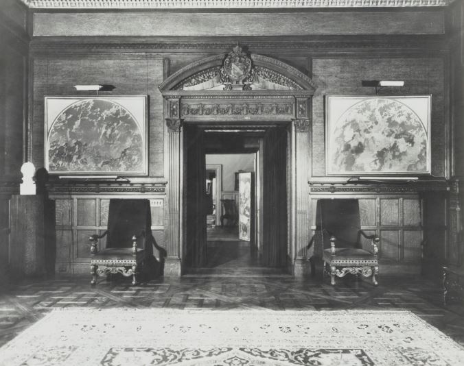 Music Room with original Tack installation