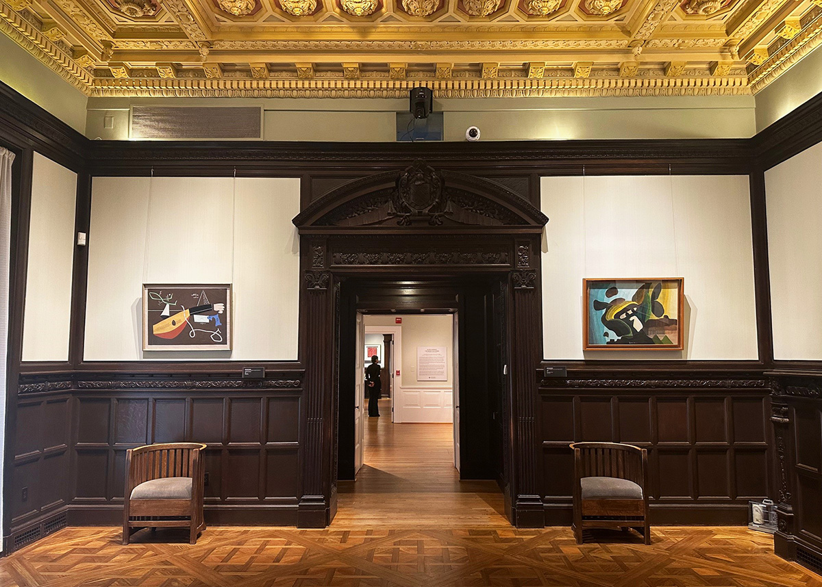 Music Room with Stuart Davis and Arthur Dove