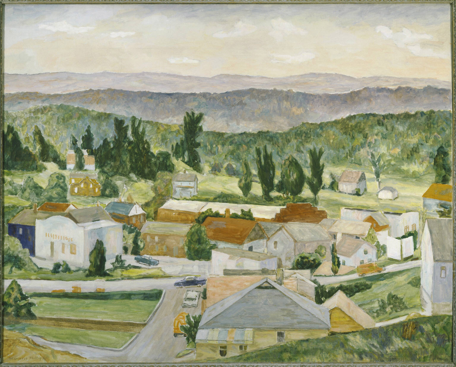 Town and Mountains | The Phillips Collection