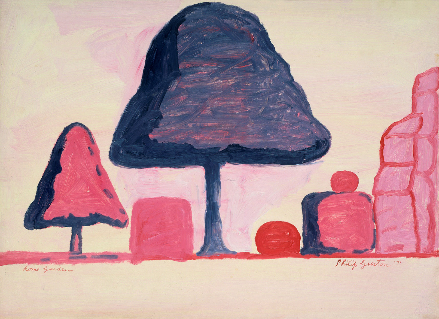 Philip Guston, Roma | The Phillips Collection