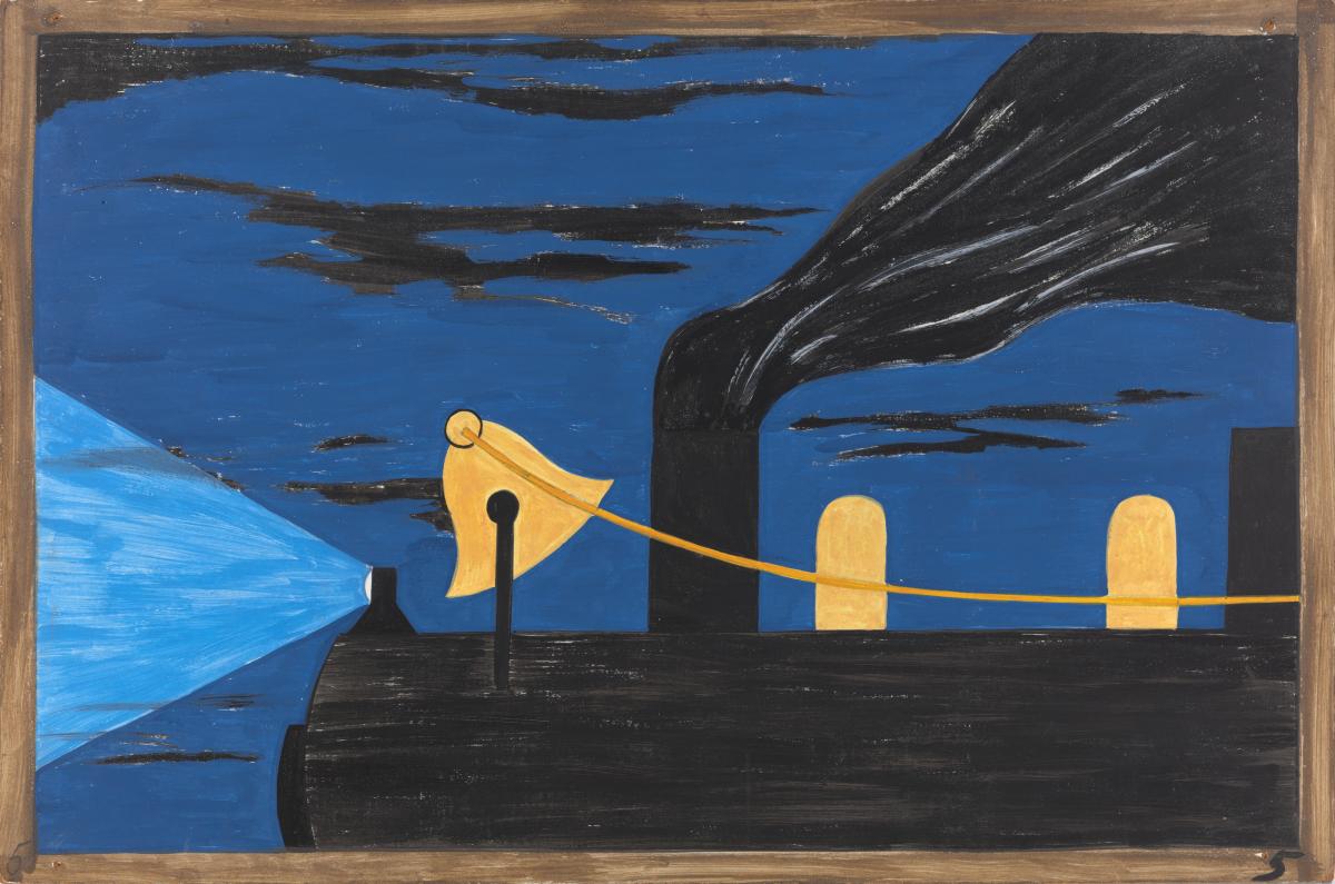 jacob lawrence paintings great migration series