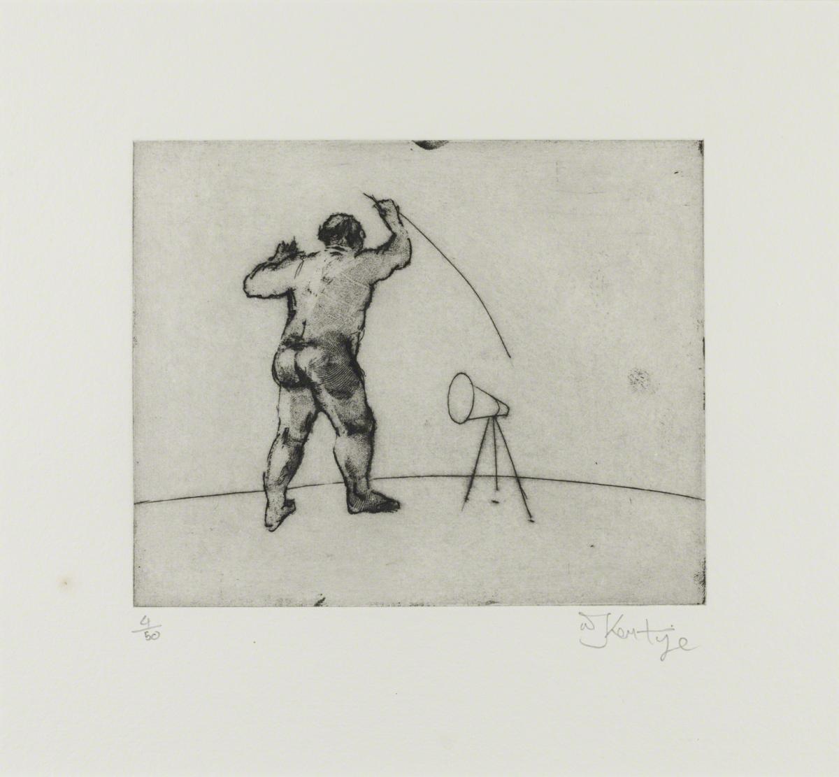 William Kentridge, Untitled (Artist Standing), 1998