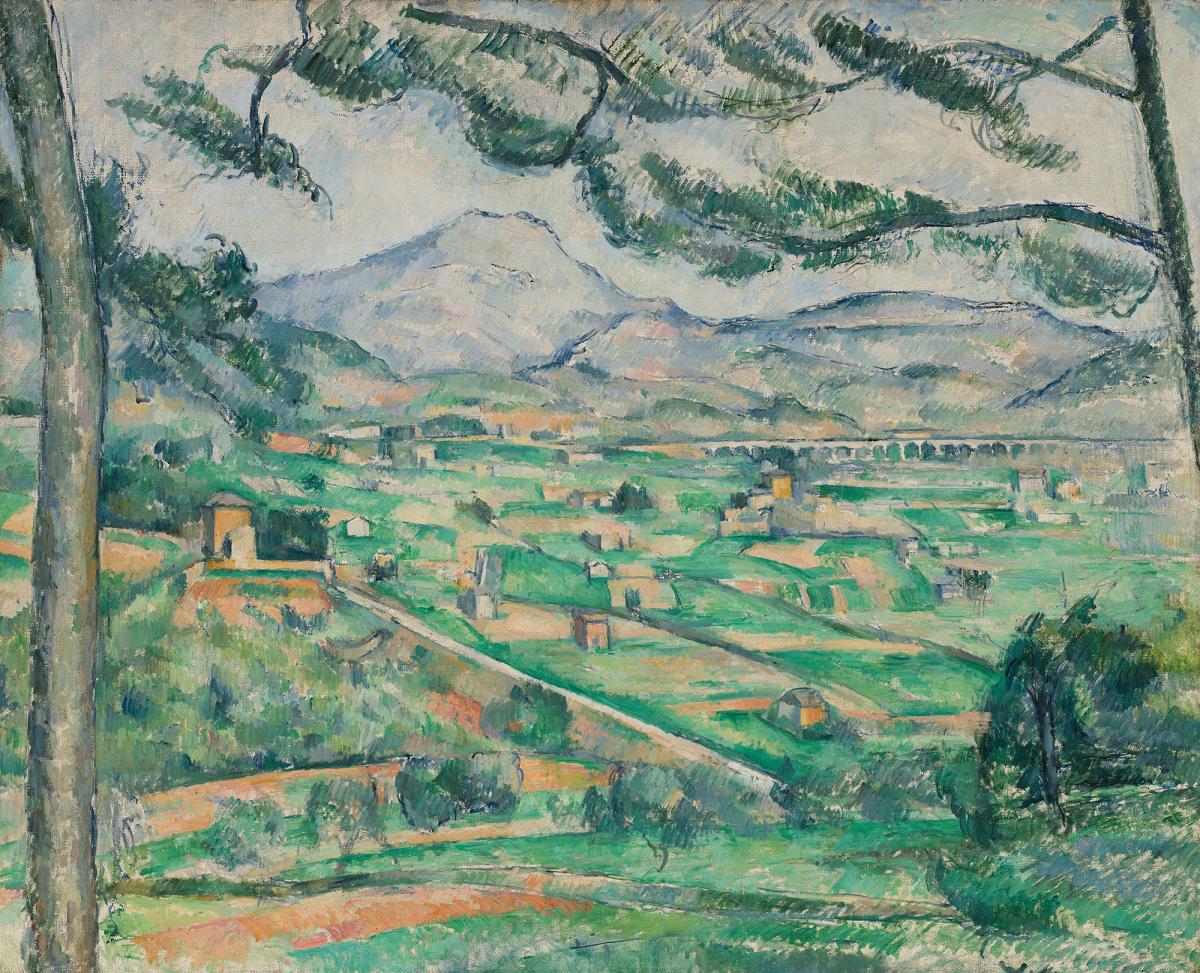 Mont Saint Victoire by Paul Cezanne
