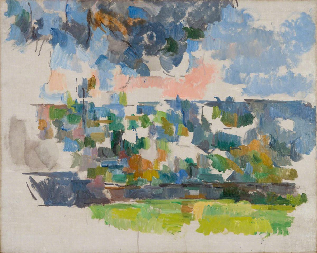 Paul Cézanne, The Garden at Les Lauves (Le Jardin des Lauves), c. 1906.