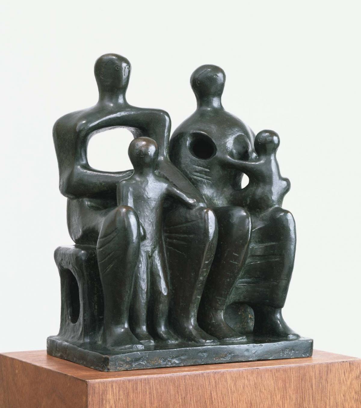 ヘンリー・ムーア Henry Moore 王と王妃 - 美術品