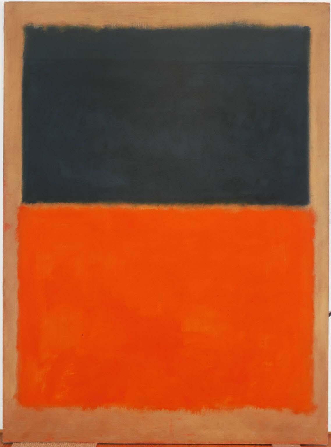 Green and Tangerine on Red | The Phillips Collection