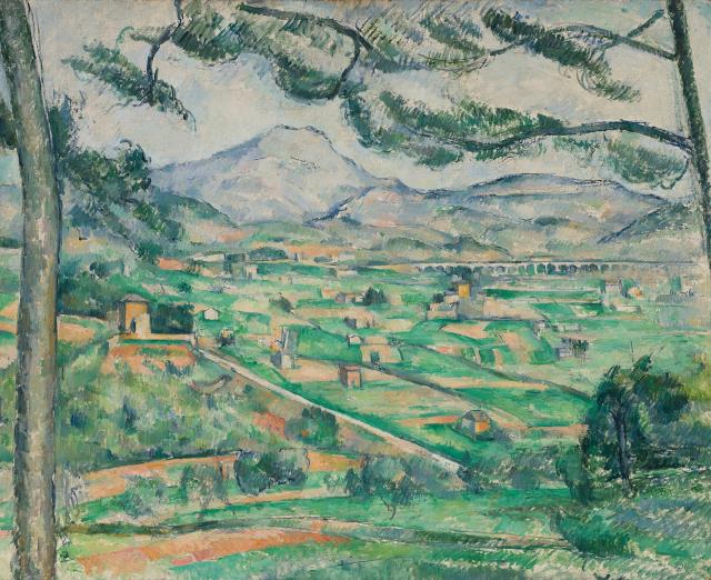 Mont Saint Victoire by Paul Cezanne