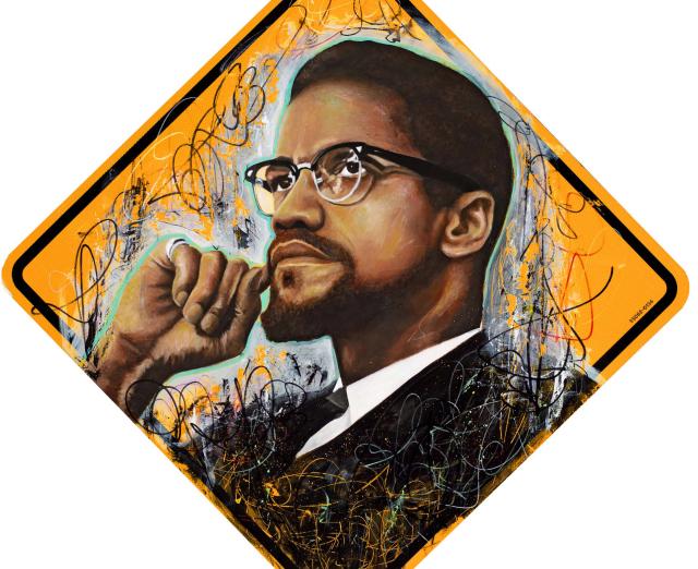 Luis Del Valle, Malcolm X RED, 2023