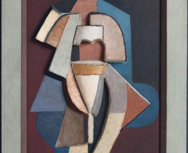 Painting of abstract woman