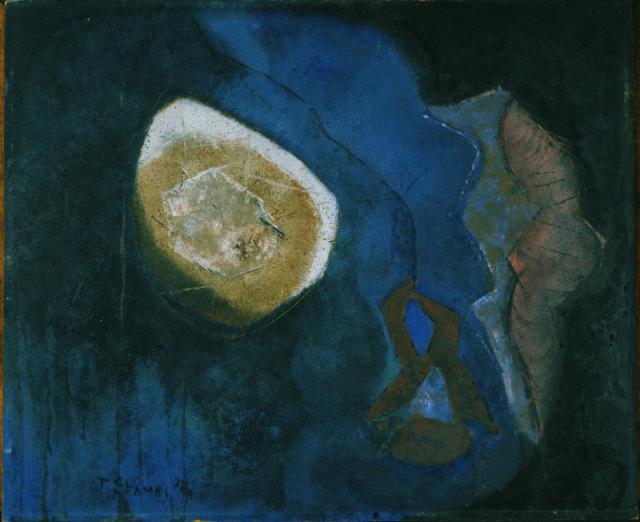 Theodoros Stamos, Full Moon, 1948. Oil on canvas, 20 x 24 in