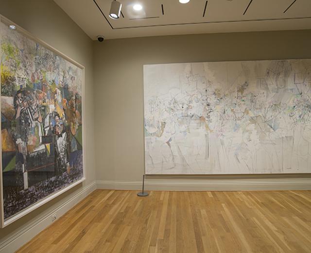 Installation view of George Condo: The Way I Think.