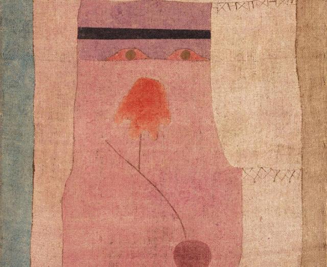 Paul Klee, Arab Song, 1932. Oil on burlap, 35 7/8 x 25 3/8 in.