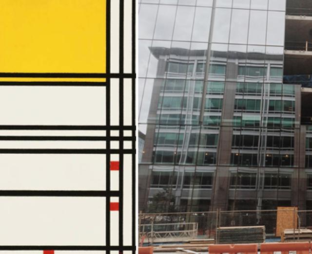 Mondrian No 9_architecture_side by side