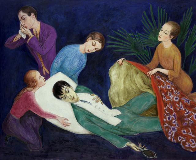 Nils Dardel,The Dying Dandy, 1918