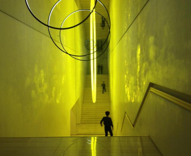 Olafur Eliasson installation at Leeum, Samsung Museum of Art in Seoul.
