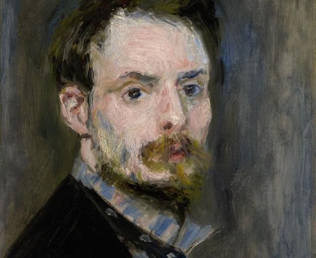 Pierre-Auguste Renoir, Self-Portrait, c. 1875