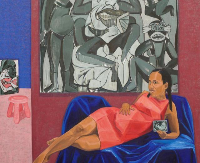 Image of Mequitta Ahuja's painting Xpect