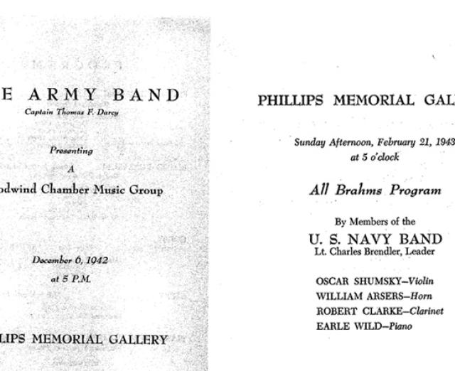 military bands post_archival program