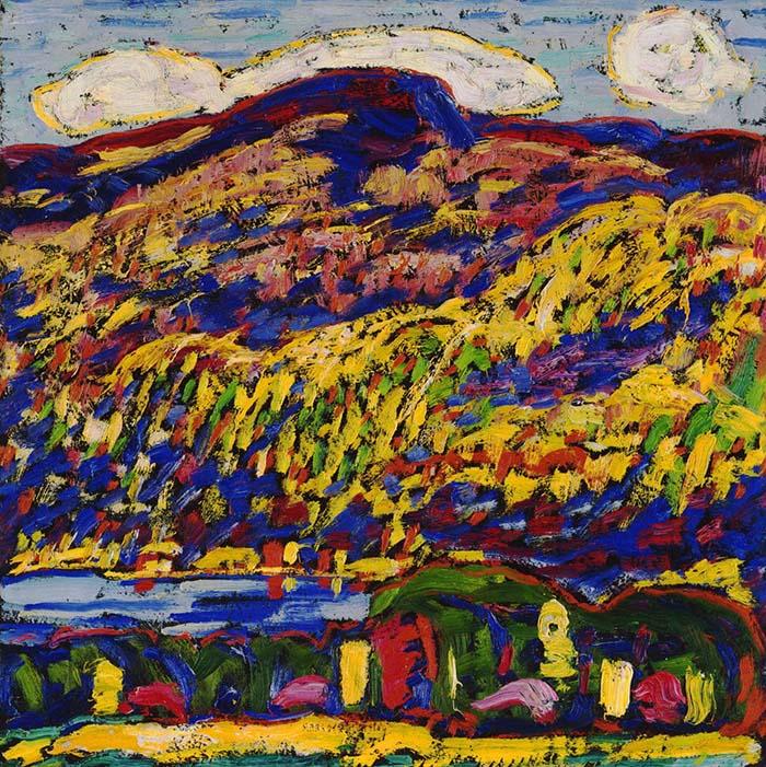 Marsden Hartley's Mountain Lake—Autumn