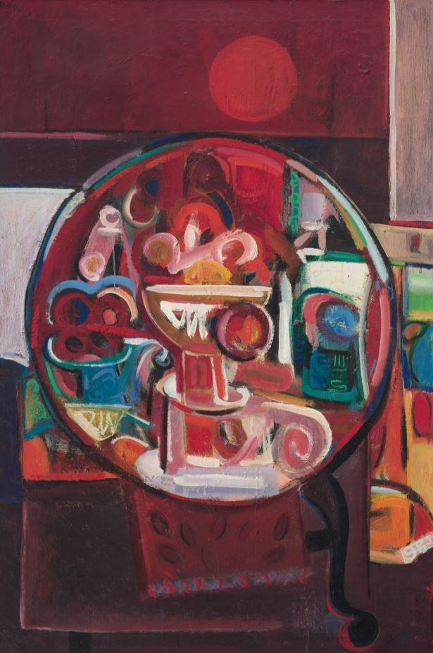 David Driskell's Still Life with Sunset