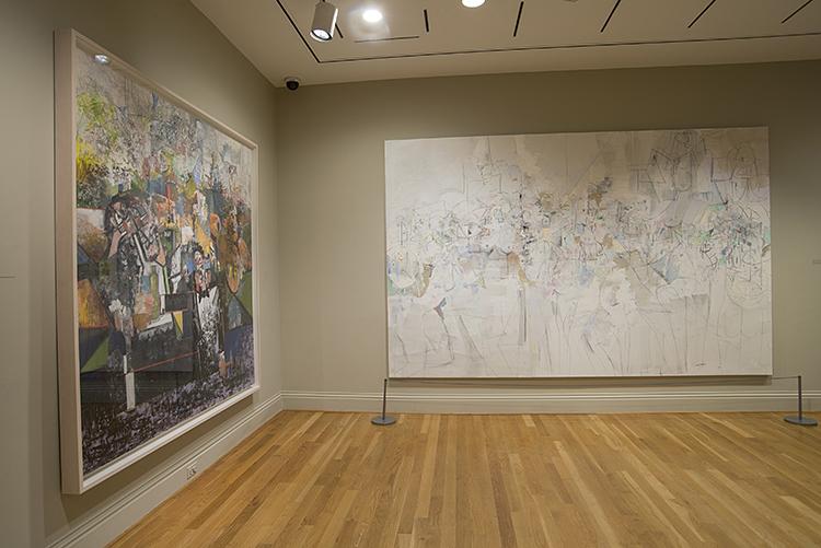 Installation view of George Condo: The Way I Think.