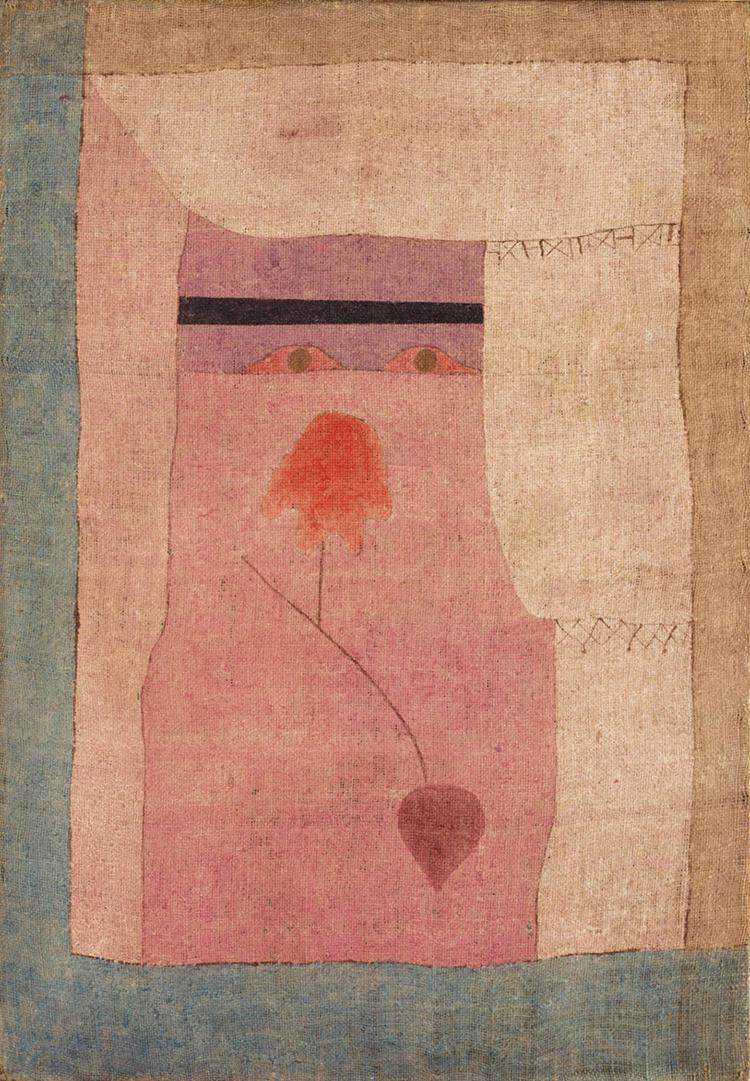 Paul Klee, Arab Song, 1932. Oil on burlap, 35 7/8 x 25 3/8 in.