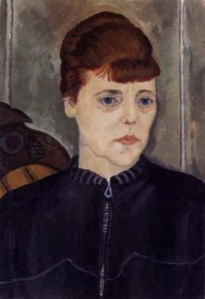 I, 1935. Oil on canvas, 19 1/4" x 13 1/4". Smith Collecge Museum of Art, Northampton, MA