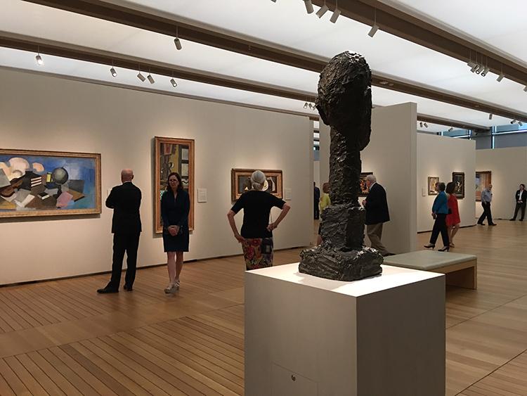 Installation view of A Modern Vision at the Kimbell Art Museum