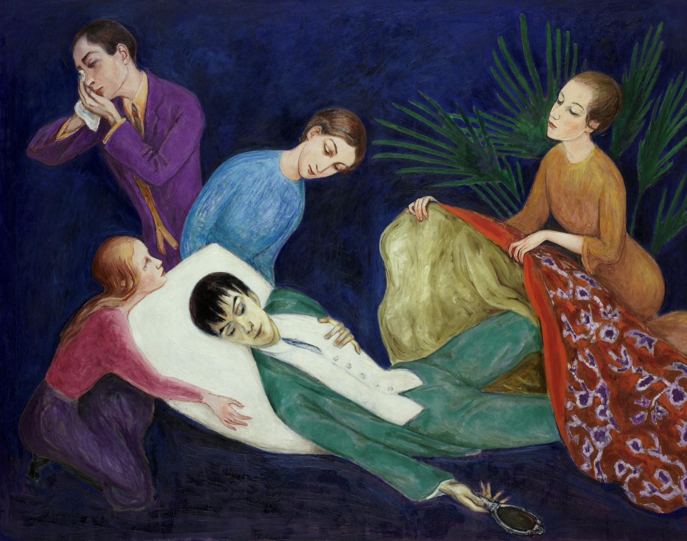 Nils Dardel,The Dying Dandy, 1918