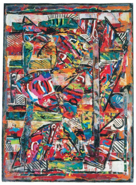 Painting by David Driskell