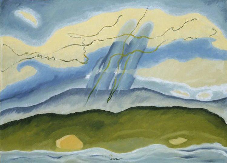 Arthur Dove, Sun Drawing Water, 1933