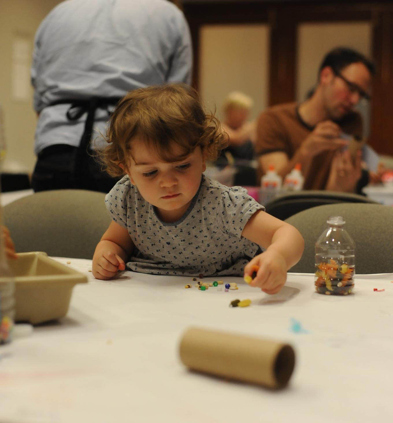 Select your favorite color beads for your maraca! Photo: Joshua Navarro