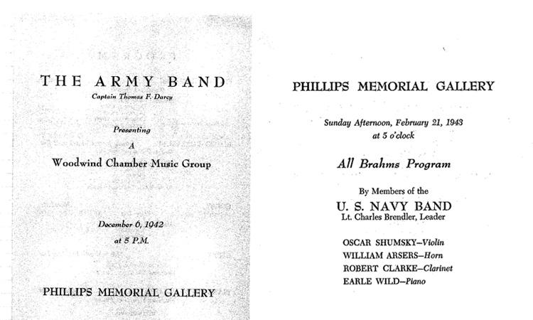 military bands post_archival program