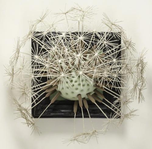 sculpture of large dandelion