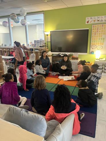 Phillips educators teaching in elementary classroom.