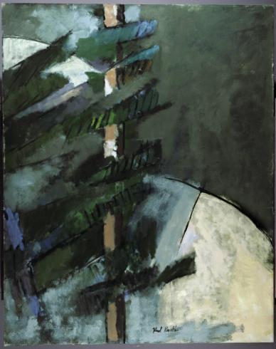 Karl Knaths's "Pine Timber."